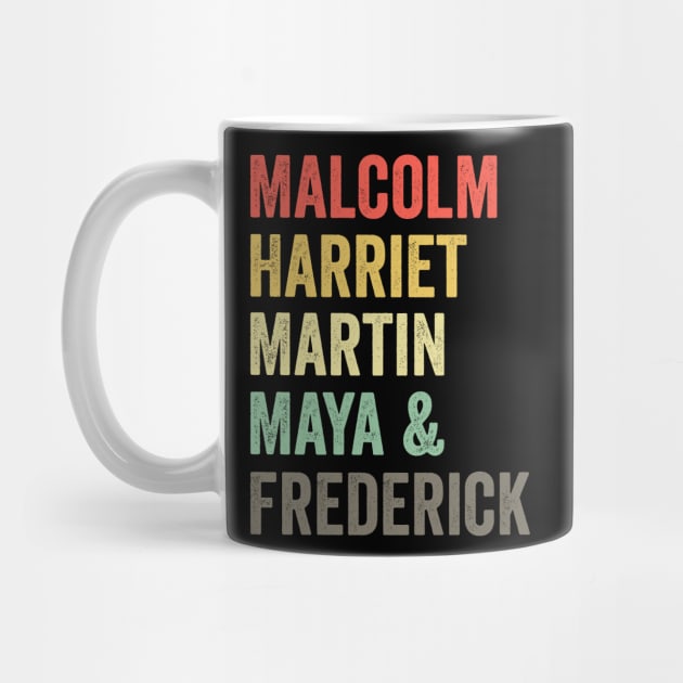 Malcolm Harriet Martin Maya & Frederick by teecrafts